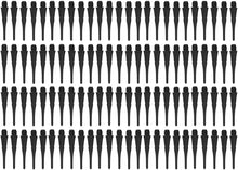 Load image into Gallery viewer, Dartfellas Spare Soft Tips Replacement Plastic Dart Points, Black (Pack of 100)