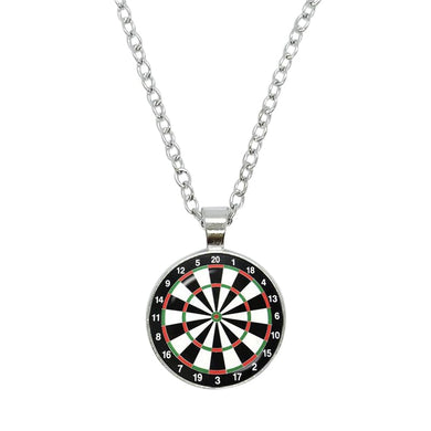 Art Attack Dartboard Chain Necklace