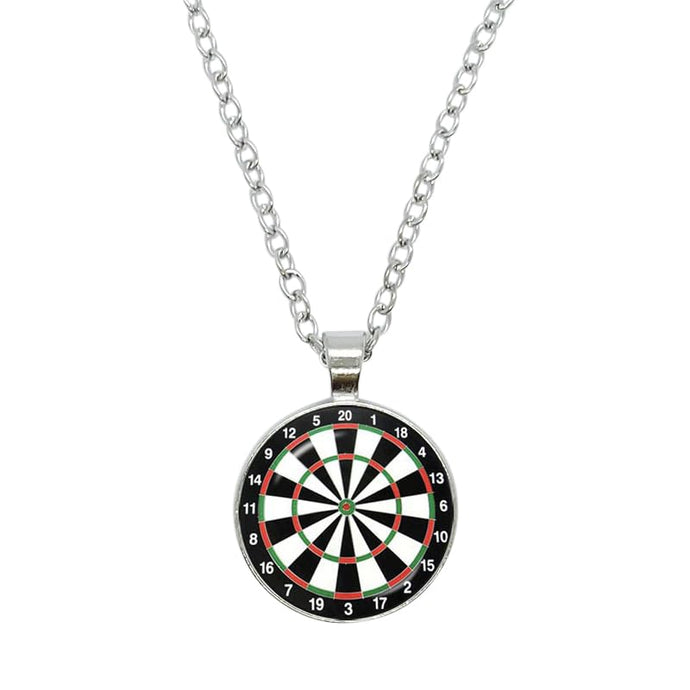 Art Attack Dartboard Chain Necklace