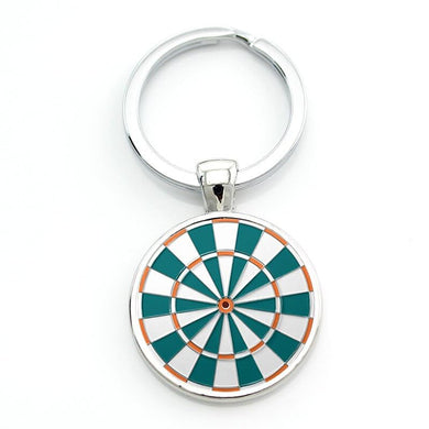 Art Attack Dolphins Dartboard Keychain