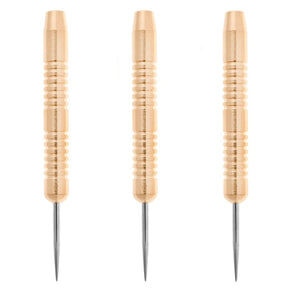 Dartfellas Brass Steel Tip Dart Set - 22 Gram w/ Flights (2 Sets) & Shafts (1 Set)