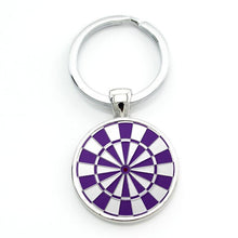 Load image into Gallery viewer, Art Attack Dartboard Keychain