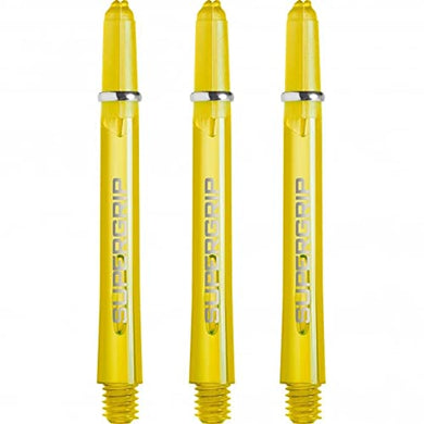Harrows Supergrip Dart Shafts Short 35mm, Yellow (3 Sets)