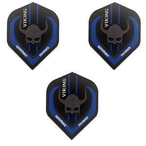 Winmau Rhino Pro Player Andy Fordham The Viking Dart Flights, 100 Micron (1 Set)