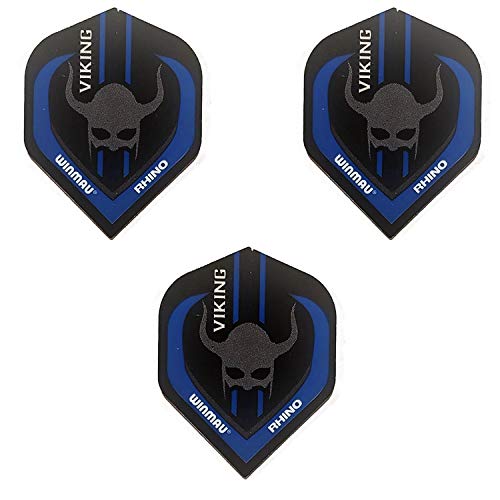 Winmau Rhino Pro Player Andy Fordham The Viking Dart Flights, 100 Micron (1 Set)