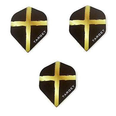 TARGET Pro 100 Dave Chisnall St George Cross British England United Kingdom 100 Micron Strong Standard Dart Flights (1 Set)