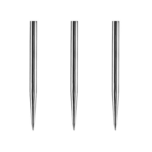 Dart Spare Points, Replacement Points, Plain Silver, Length 38mm (1 Set)