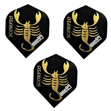 ONE80 Scorpio Constellation Dart Flights, Zodiac Star Sign Scales Air Venus Sun (1 Set)