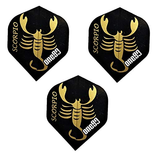 ONE80 Scorpio Constellation Dart Flights, Zodiac Star Sign Scales Air Venus Sun (1 Set)