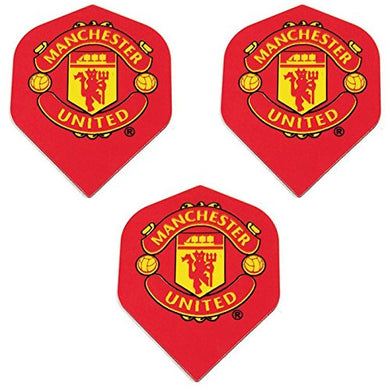 Manchester United Soccer Football Premier League 75 Micron Strong Dart Flights (3 Sets)