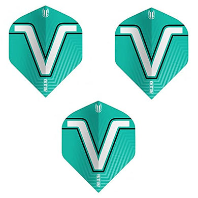 TARGET Rob Cross Silver Voltage Dart Flights, Vision Ultra, No2 Standard, 100 Micron (1 Set)