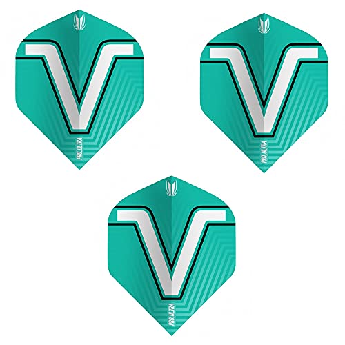 TARGET Rob Cross Silver Voltage Dart Flights, Vision Ultra, No2 Standard, 100 Micron (1 Set)