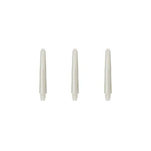 Designa Nylon Shafts, Durable Stems, Short 35mm, Pure White