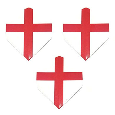 Designa  Lion St George Cross British England United Kingdom 75 Micron Strong Standard Dart Flights