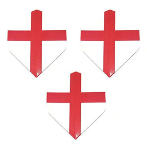 Designa  Lion St George Cross British England United Kingdom 75 Micron Strong Standard Dart Flights