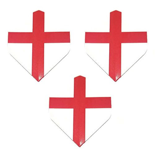 Designa  Lion St George Cross British England United Kingdom 75 Micron Strong Standard Dart Flights