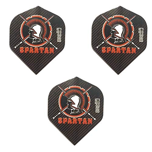 ONE80 Spartan Soldier Crossed Swords Gladiator Standard Dart Flights (1 Set)