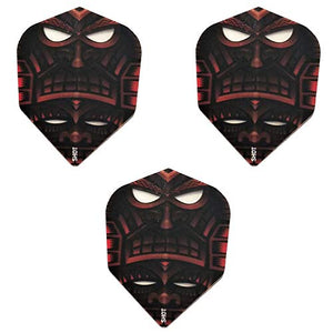 SHOT Dart Series Totem Pole Dart Flights, 100 Micron (1 Set)