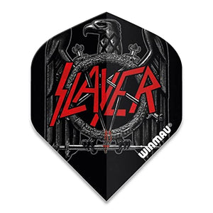 Winmau Slayer Rock Legends 100 Micron Strong Standard Dart Flights (1 Set)