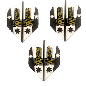 Winmau Rhino Pro Player Simon Whitlock The Wizard Dart Flights, 100 Micron (1 Set)