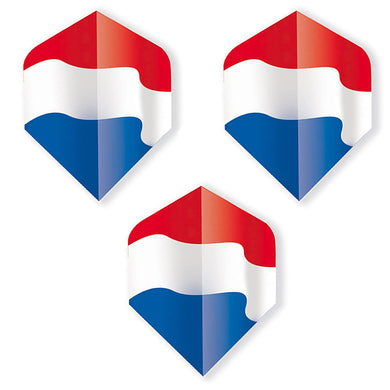 Unicorn Core French Flag 75 Micron Strong Standard Patriot France Dart Flights (1 Set)