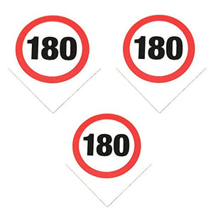 Unicorn Core 180 Maximum Ton 80 Triple 20 75 Micron Strong Dart Flights ()