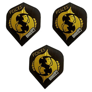 ONE80 Pisces Fish Constellation Star Signs Dart Flights (1 Set)