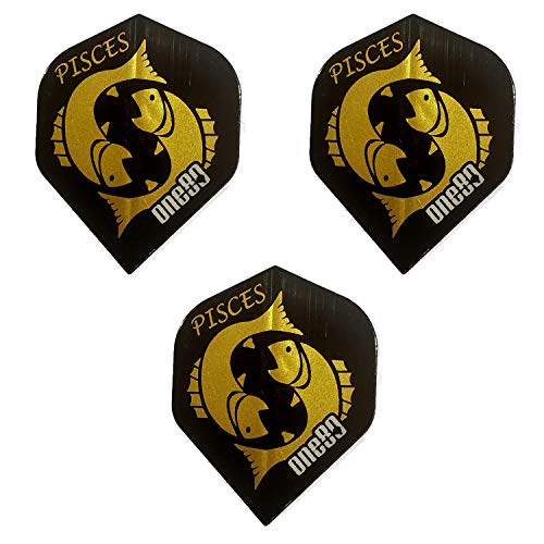 ONE80 Pisces Fish Constellation Star Signs Dart Flights (1 Set)