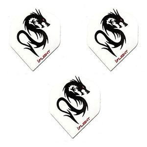 Designa Black Dragon Good Fortune 100 Micron Strong Dart Flights (1 Set)